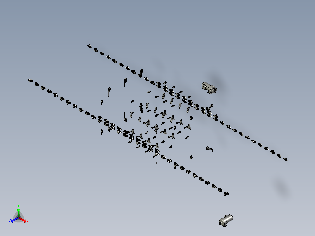 钢板喷砂生产线