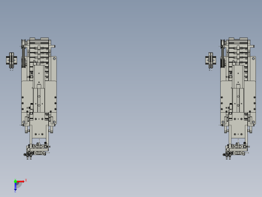 CZXD200321-06绳子下料机构俯视缩略图