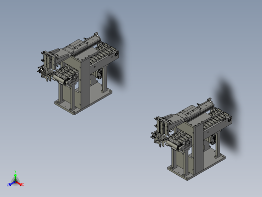 CZXD200321-06绳子下料机构正等轴测缩略图