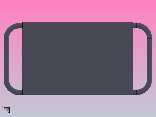 八抽笔记本电脑充电柜俯视缩略图