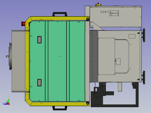 法兰克注塑机右视缩略图
