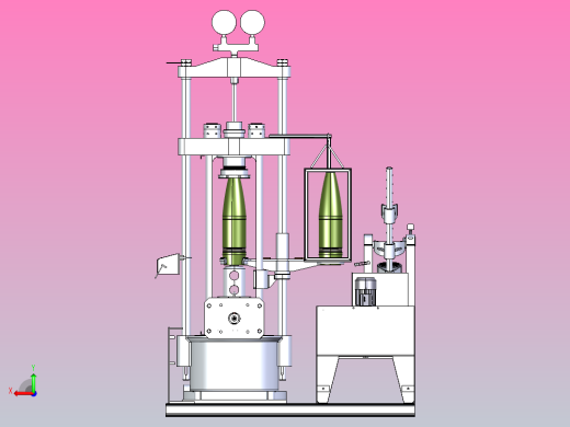 火炮弹体静水压力测试台后视缩略图