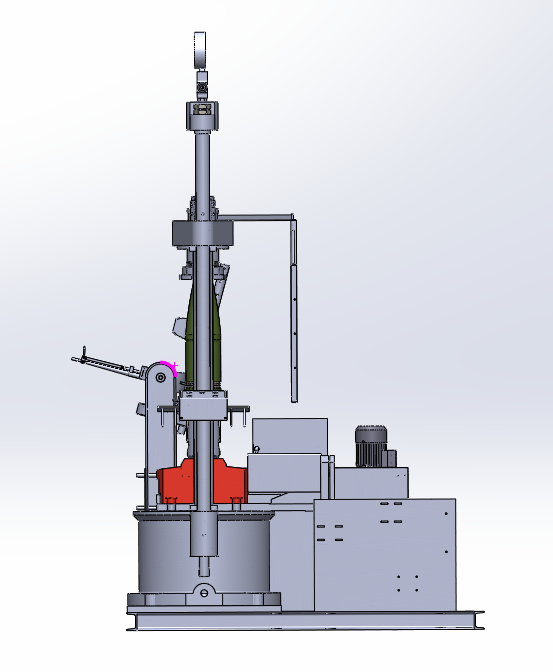 火炮弹体静水压力测试台