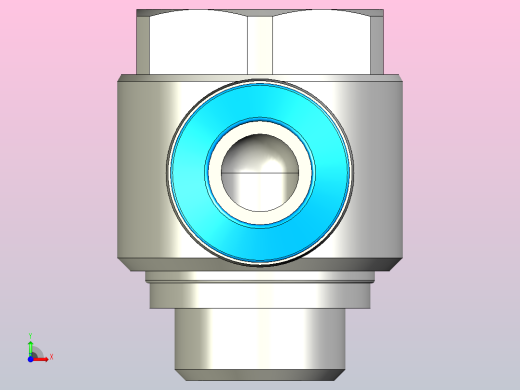 快插接头QSLV-G1_4-8前视缩略图
