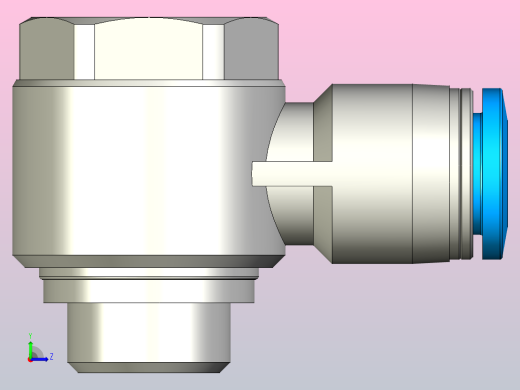 快插接头QSLV-G1_4-8左视缩略图