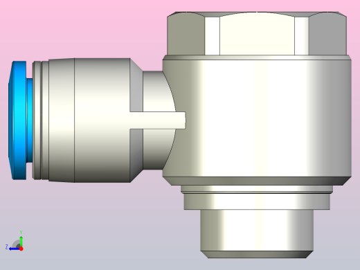 快插接头QSLV-G1_4-8右视缩略图