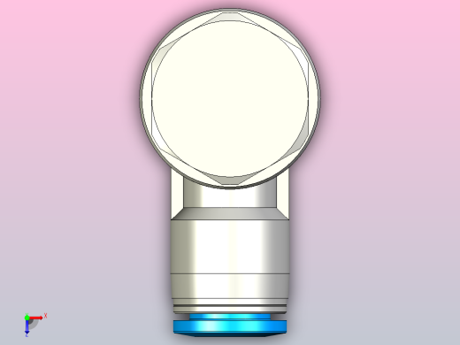 快插接头QSLV-G1_4-8俯视缩略图