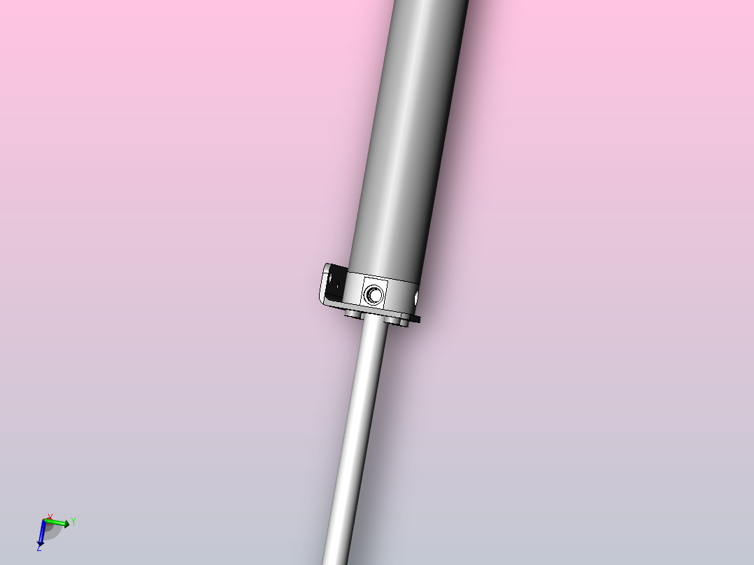 气缸CG1LN50-200主视图