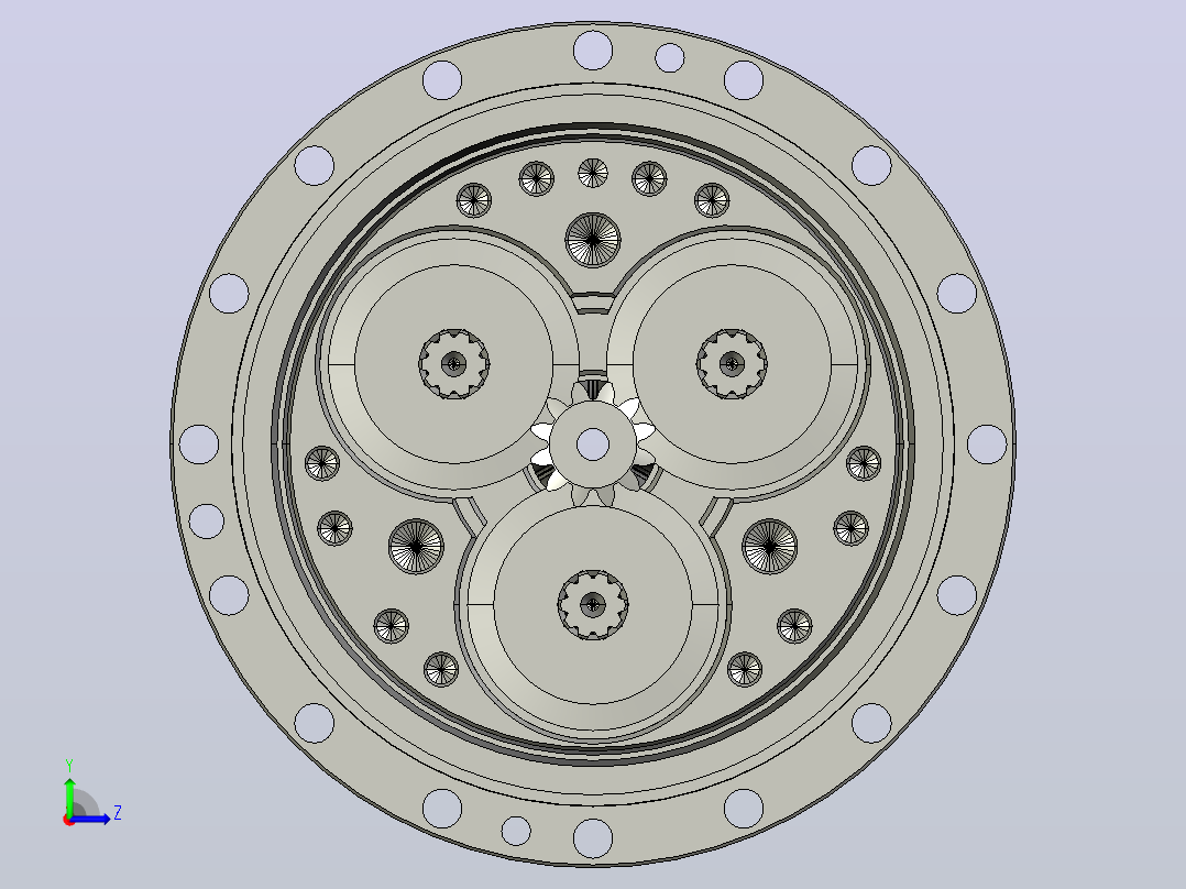 RV减速器常规产品外形图ZD-35BX- -RVE-A-B-14X26Key5L95-3001左视图