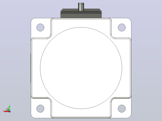 带刹车闭环步进电机56mm(3根导线)后视缩略图