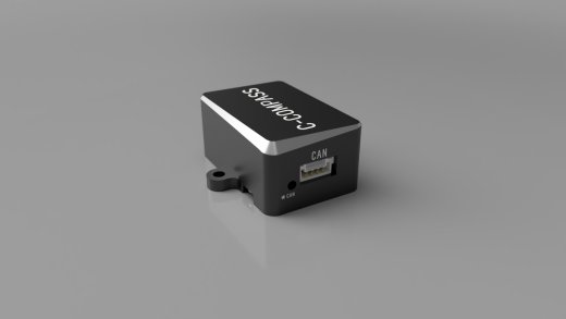 CUAV RM3100指南针的高质量3D模型。缩略图