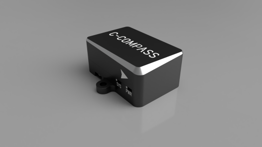 CUAV RM3100指南针的高质量3D模型。缩略图