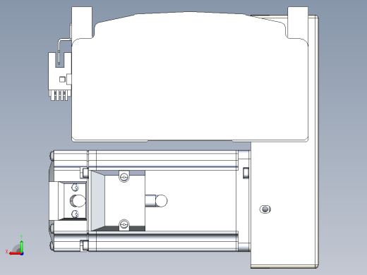 皮带直线轴半封闭可选导轨TPA-HNB-140D-120-L1750-LP-Y-P40-N3后视缩略图
