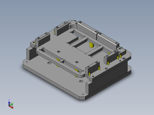 黏贴垫片的夹具