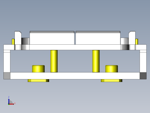 黏贴垫片的夹具前视缩略图