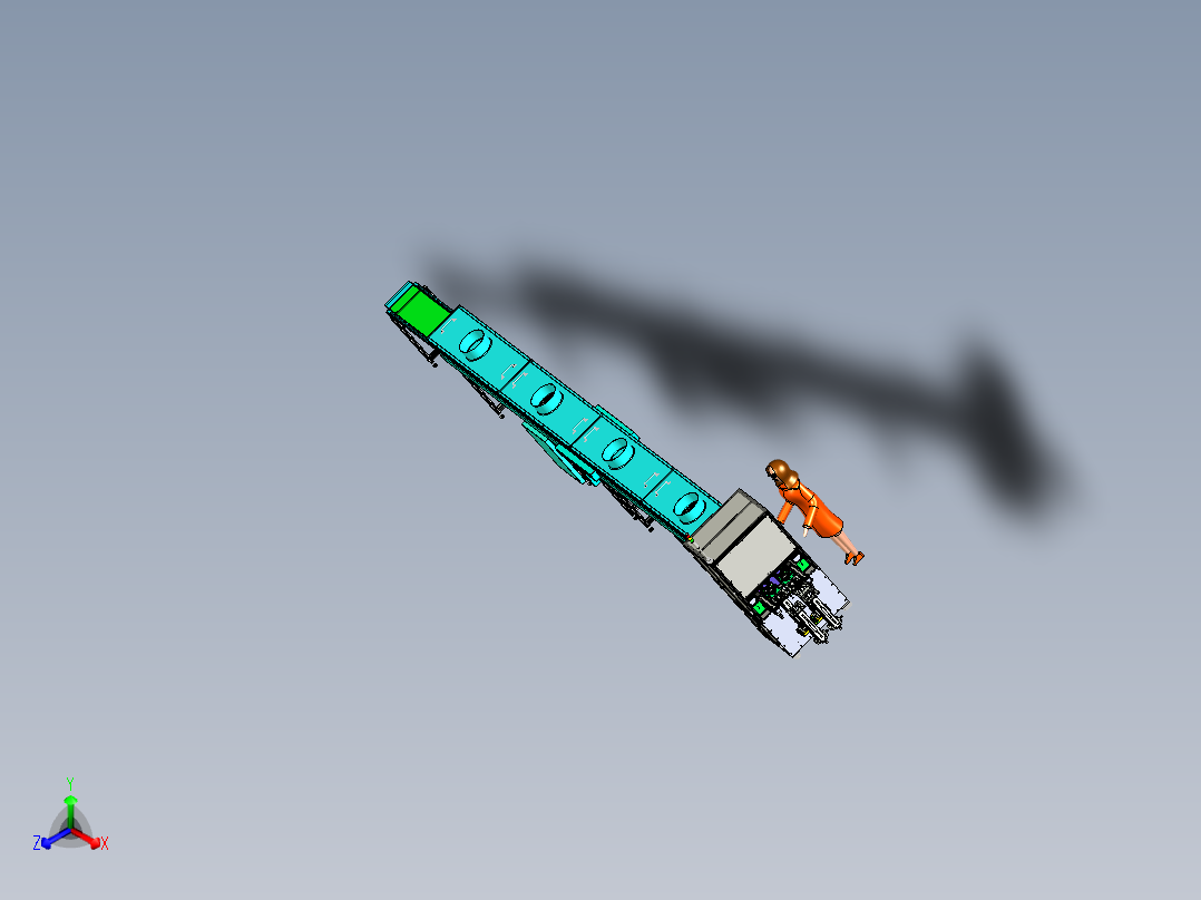 机器生产线总图