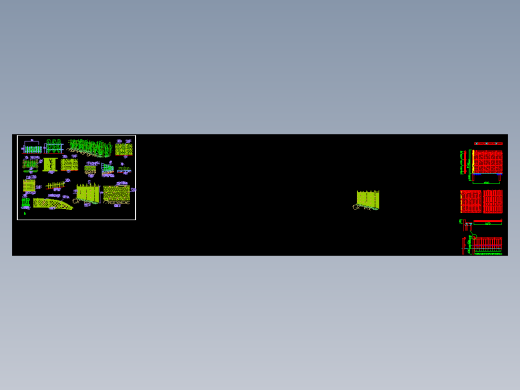 竹子门竹栏杆竹篱笆竹围栏大样cad图纸