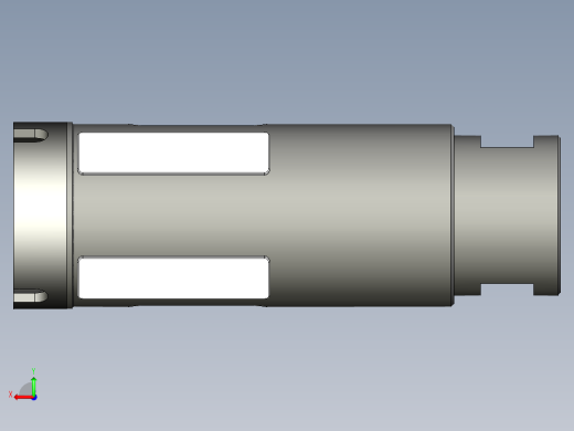 LCV35打孔钻（石材钻孔工具）3D模型后视缩略图