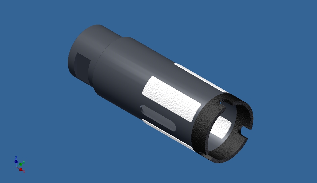 LCV35打孔钻（石材钻孔工具）3D模型