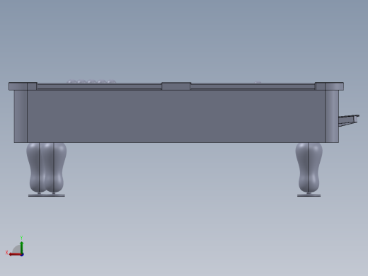 桌球模型后视缩略图