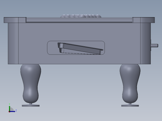 桌球模型左视缩略图