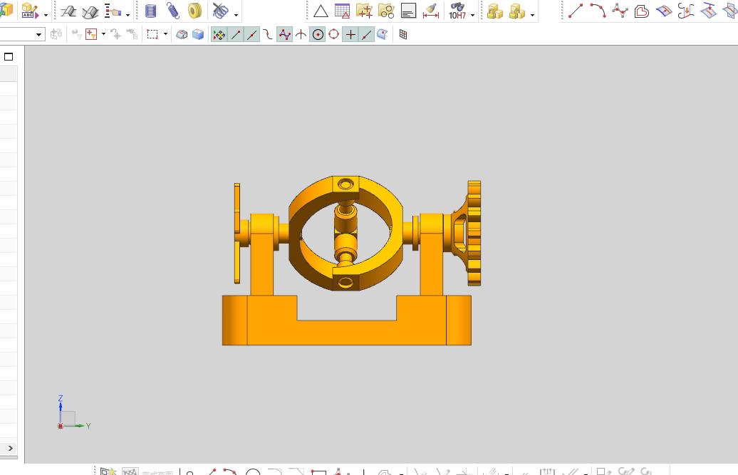 万向节齿轮传动机构