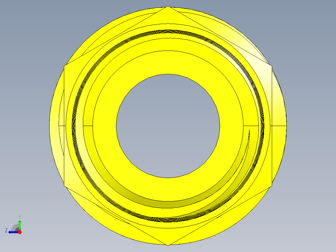 喇叭形 45D 半接头连接器-FLARE 45D 5-16 Tube OD-1-2-20 x 1-8 NPT.STEP右视图