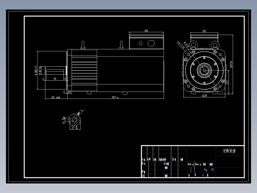 电机MS-220ST-M96015-415P0
