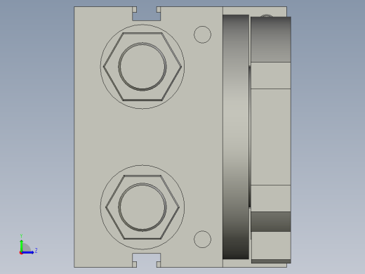 旋转气爪PRC20ST-180左视缩略图