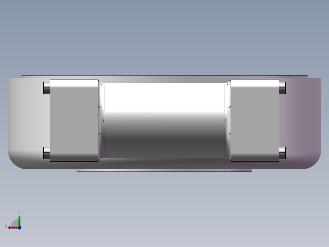 回转减速器涡轮蜗杆三维模型1073517===50S后视图