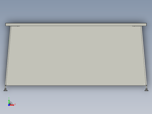 轻便的办公桌(1)前视缩略图