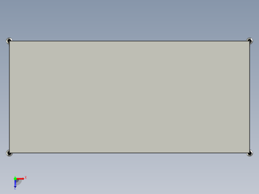 轻便的办公桌(1)俯视缩略图
