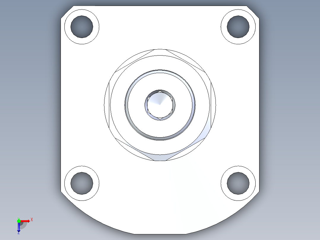 KOSMEKLT0750-SR-Y60多系列多零件图纸模型多系列多零件图纸模型俯视图