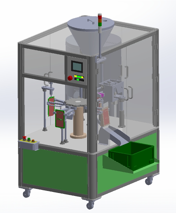 半自动灌装包装机
