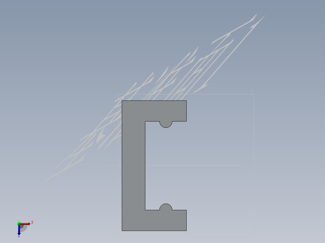 1300滑轨凯尼克俯视图