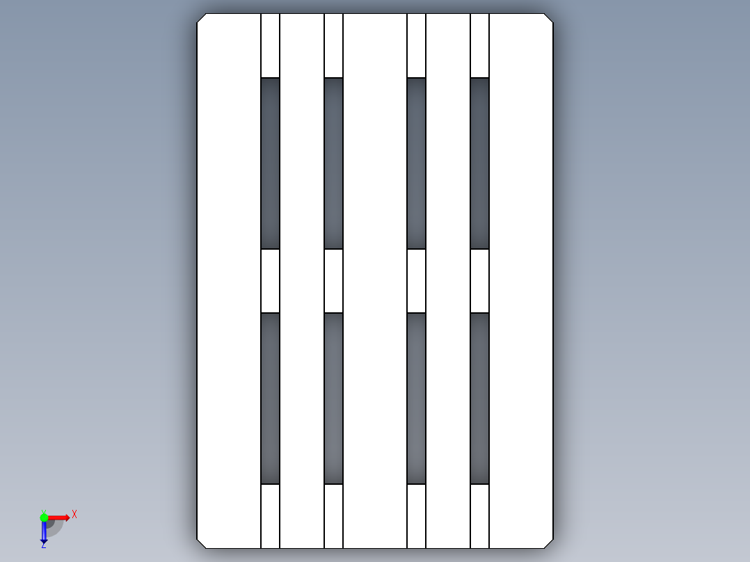 托盘 设计模型 (33)俯视图