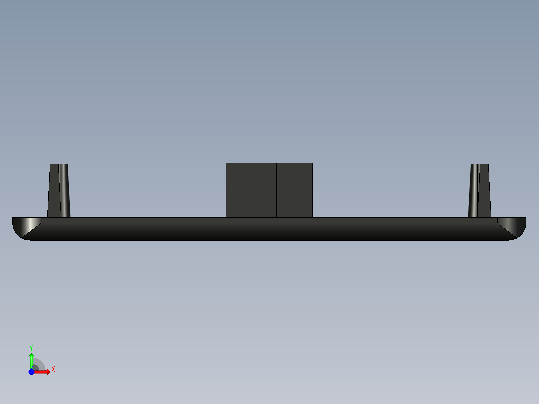 型材-BR 90X90H COVER CAP KJN242400前视图