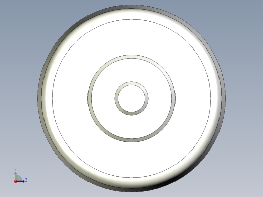 人體工學型把手(公牙)ELK.p-3D多系列多零件图纸模型左视缩略图