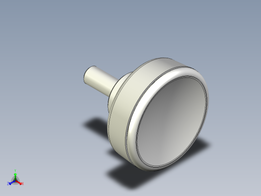 人體工學型把手(公牙)ELK.p-3D多系列多零件图纸模型正等轴测缩略图