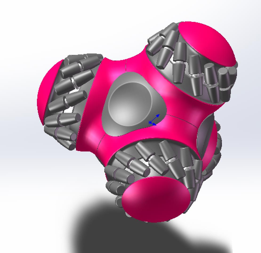 四角麦克纳姆轮机器人3D图纸