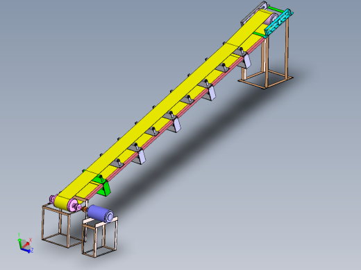 倾斜式自动上料系统设计【含三维+CAD图+文档】