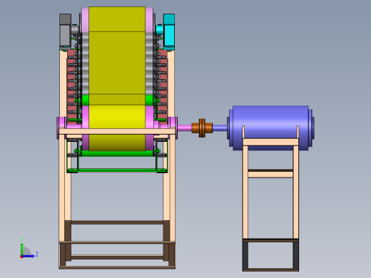 倾斜式自动上料系统设计【含三维+CAD图+文档】左视缩略图