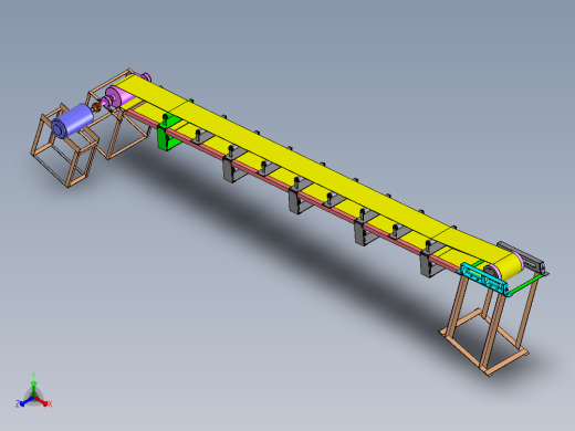 倾斜式自动上料系统设计【含三维+CAD图+文档】正等轴测缩略图