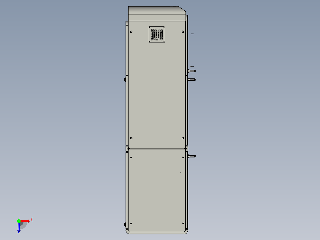 并柜模式俯视图