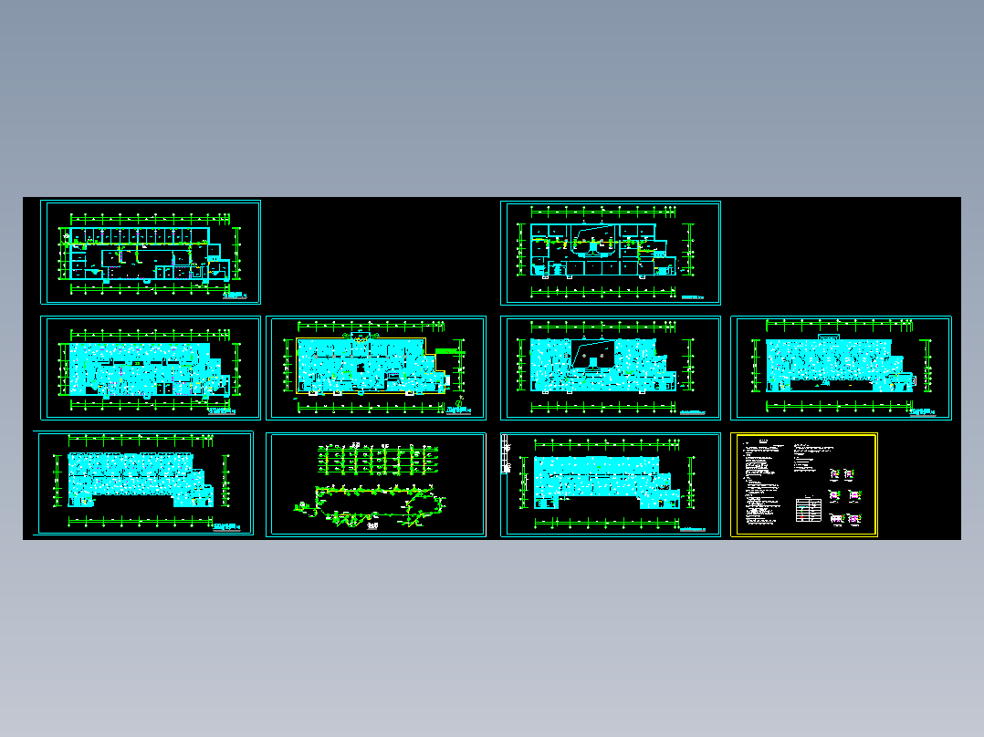 综合楼地板采暖施工图