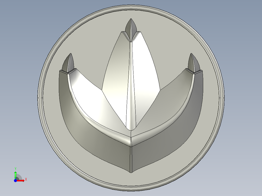 绿游侠硬币前视图