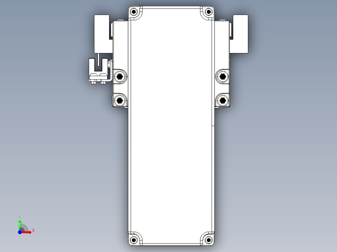 TPA-KNR-86E-1610C-L500A1-MP-BJ57-N3线性模块铝制底座前视图