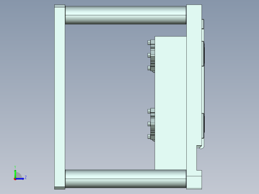 ux301-a-笔记本CNC工装夹具三维模型cnc1-8-6左视缩略图