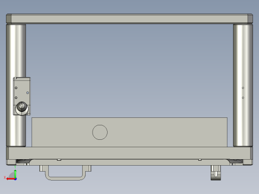 corse-cnc2笔记本CNC工装夹具三维模型后视缩略图