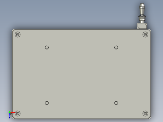 corse-cnc2笔记本CNC工装夹具三维模型俯视缩略图